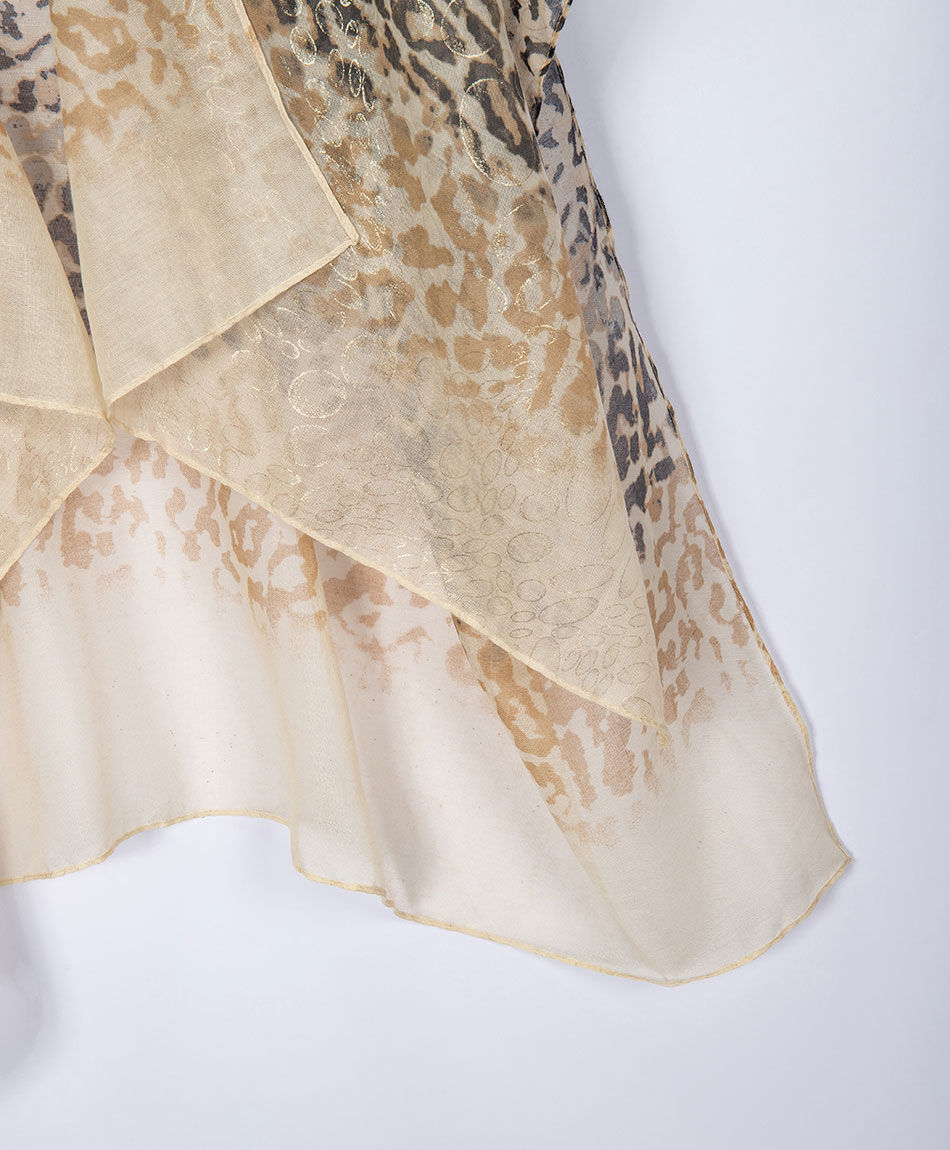 Pareo mujer animal print