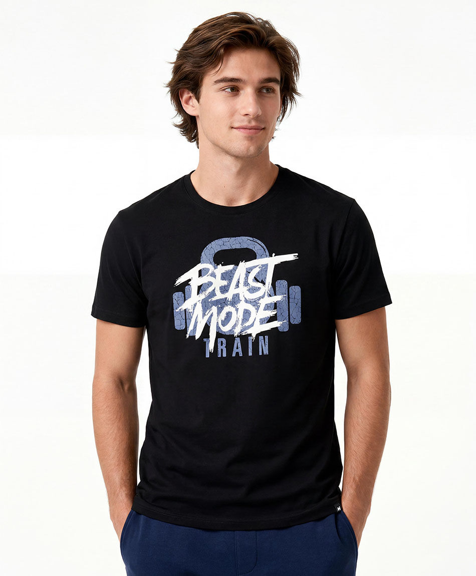 Polera deportiva hombre beast mode