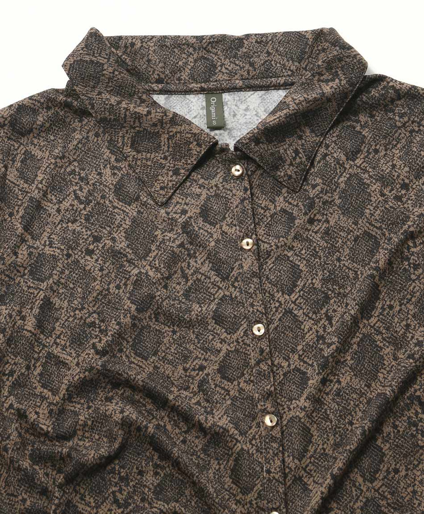 Blusa mujer print ajustada Blusa mujer print ajustada