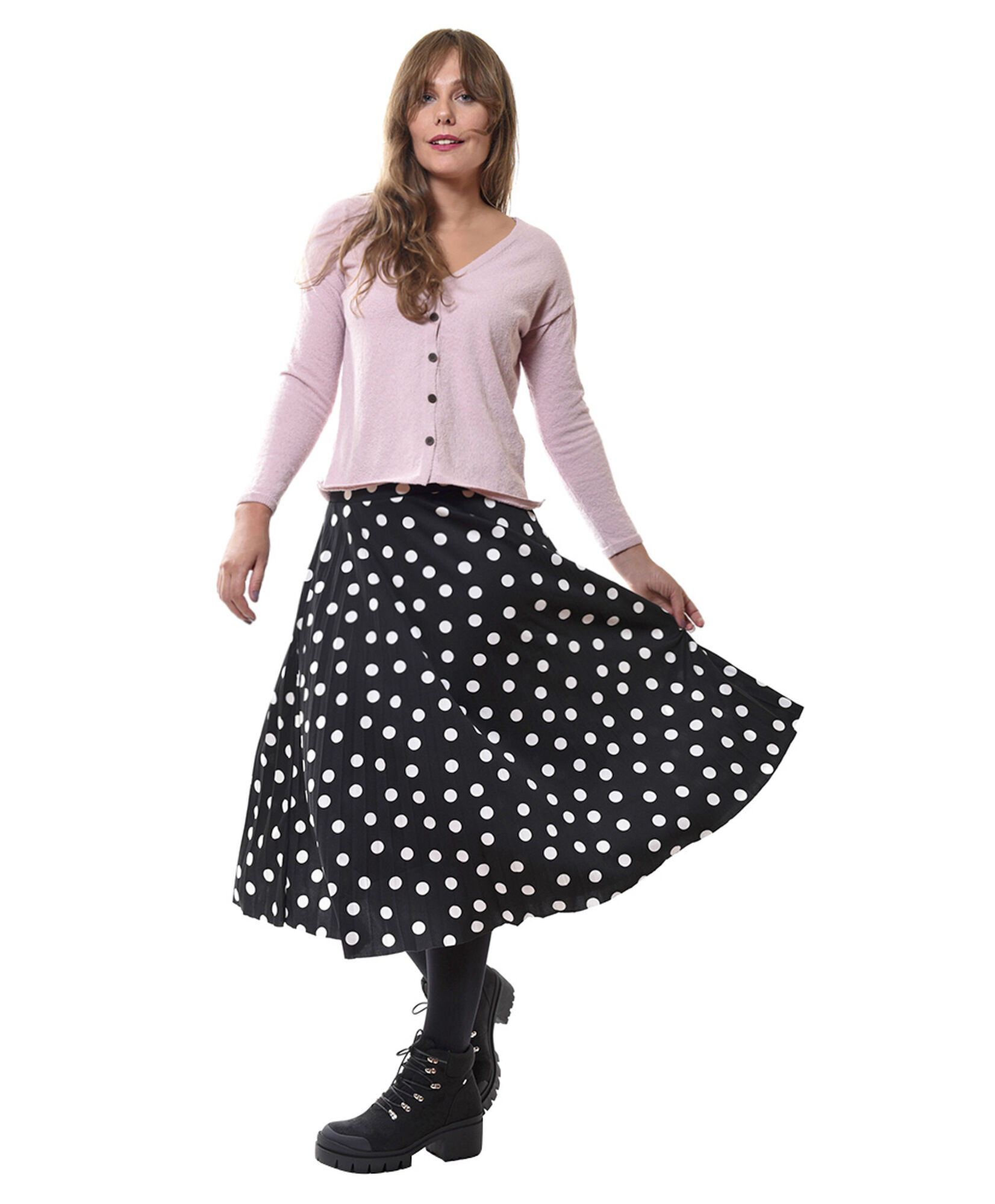 Falda plizada lunares Falda plizada lunares