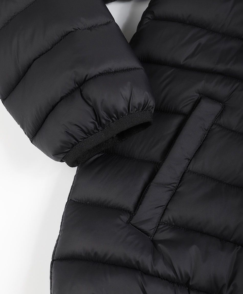 Parka hombre negra con gorro