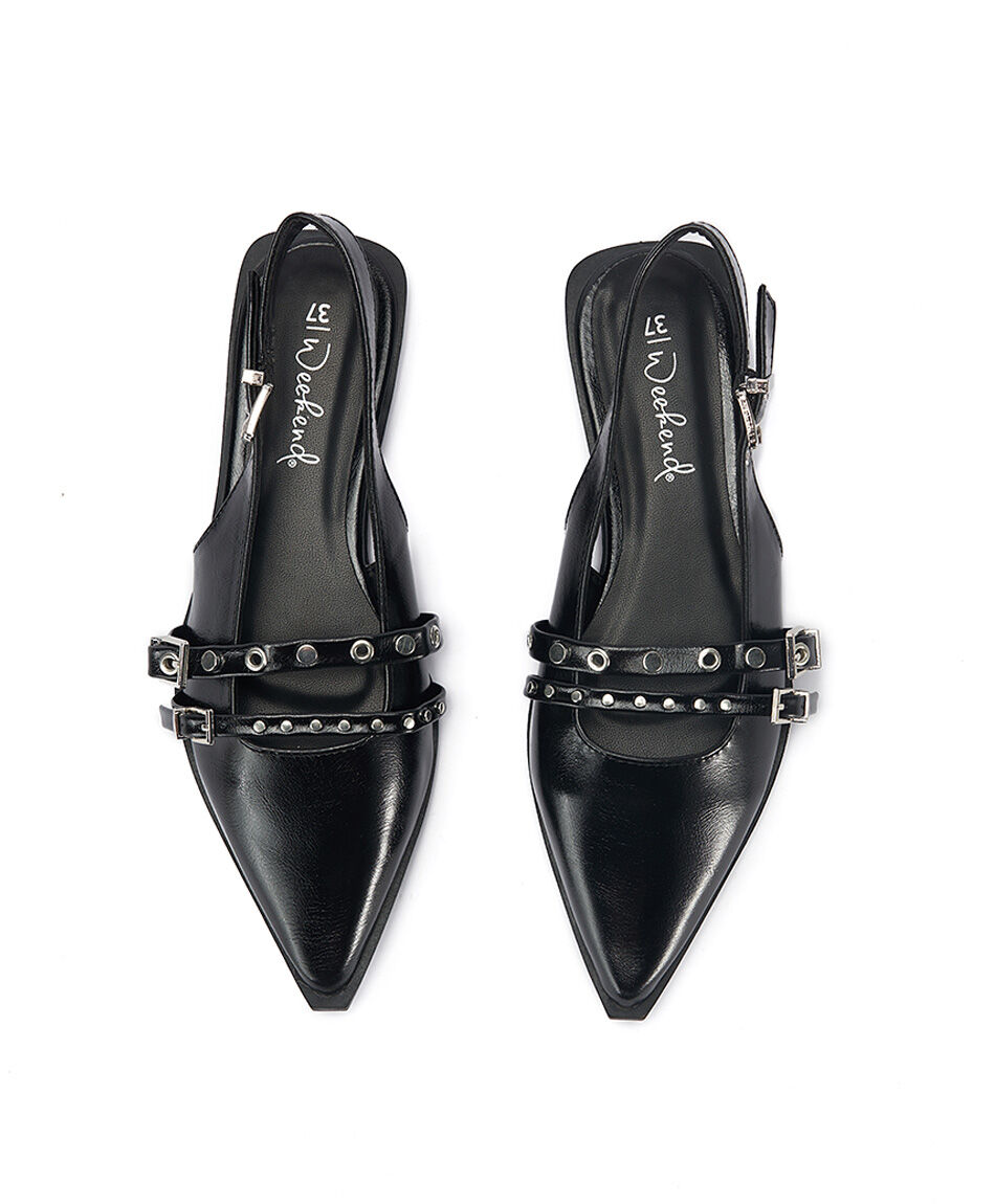 Zapato mujer hebillas black