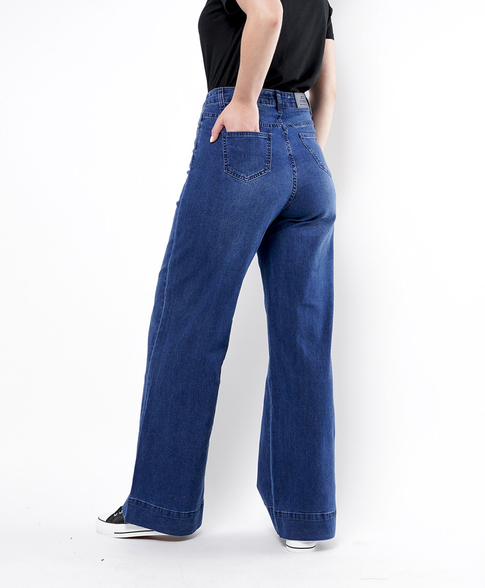 Jeans mujer liso wide Jeans mujer liso wide
