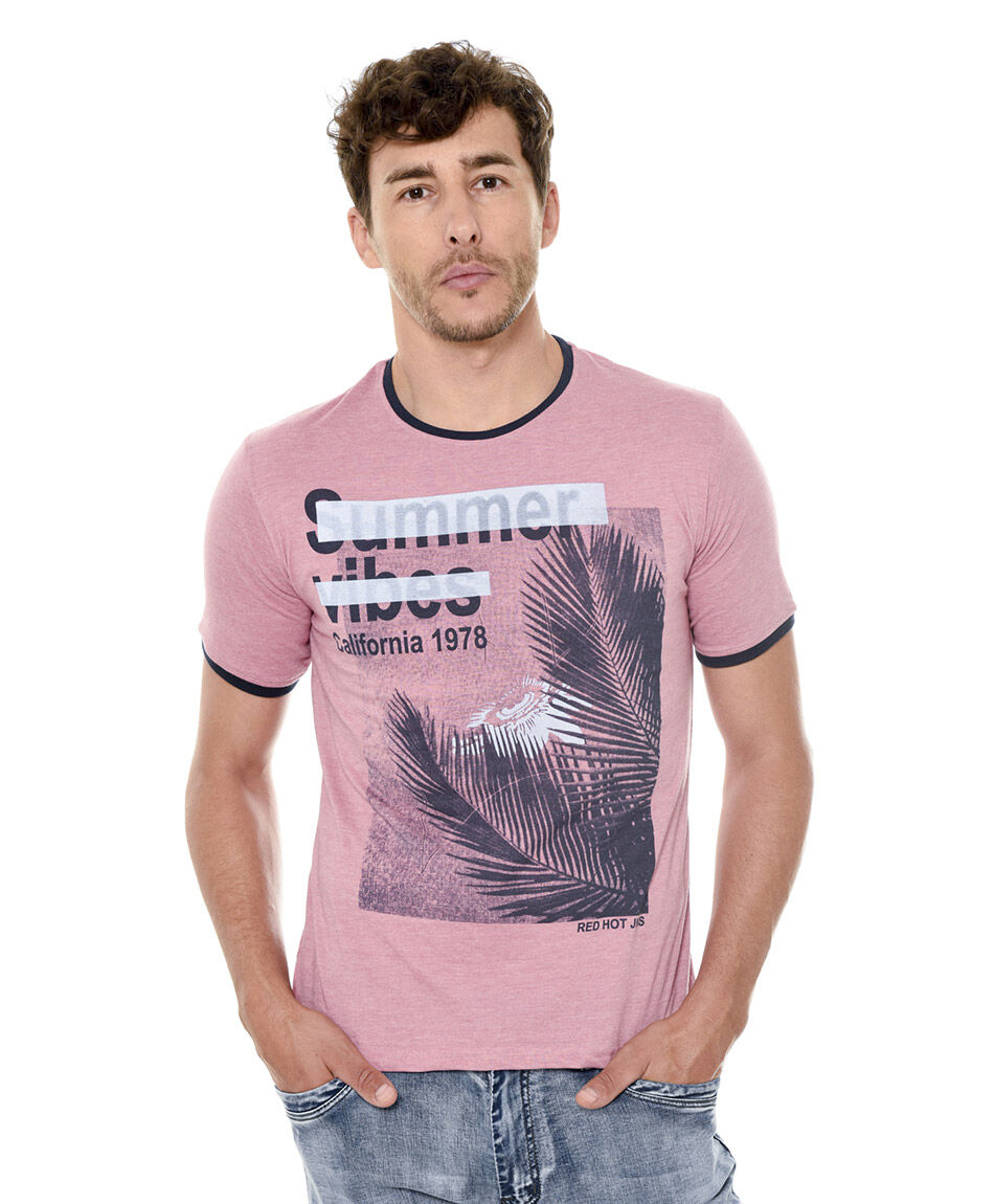 Polera estampada