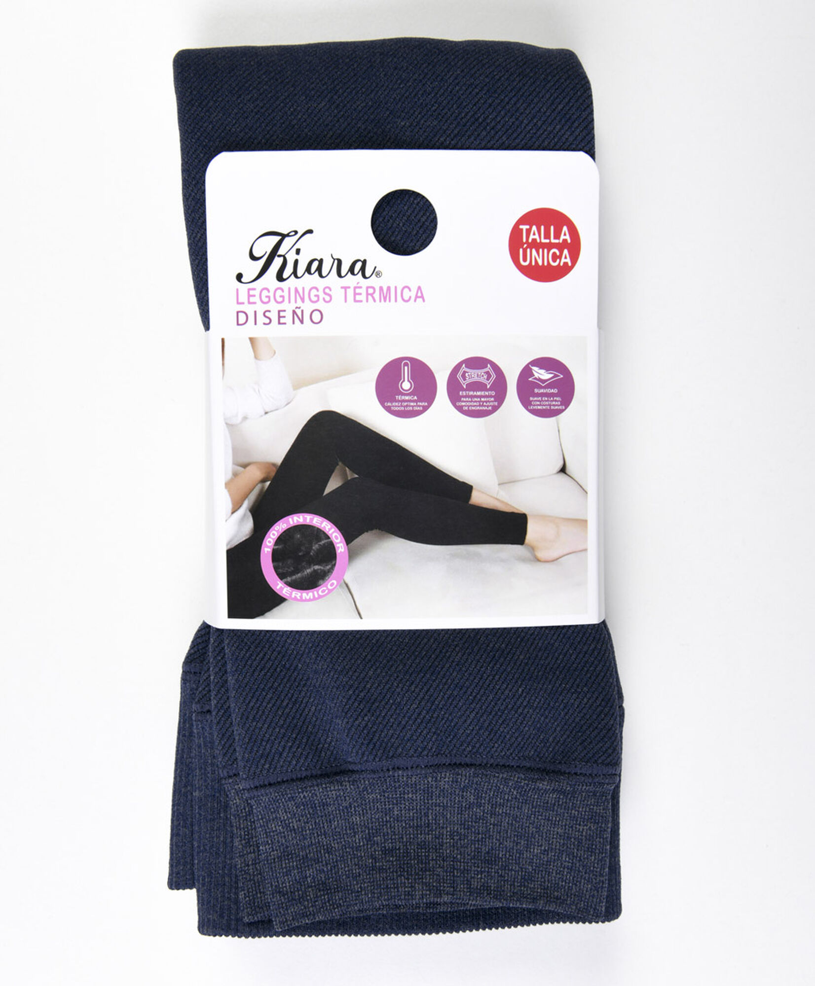 Panty leggins mujer térmica azul Panty leggins mujer térmica azul