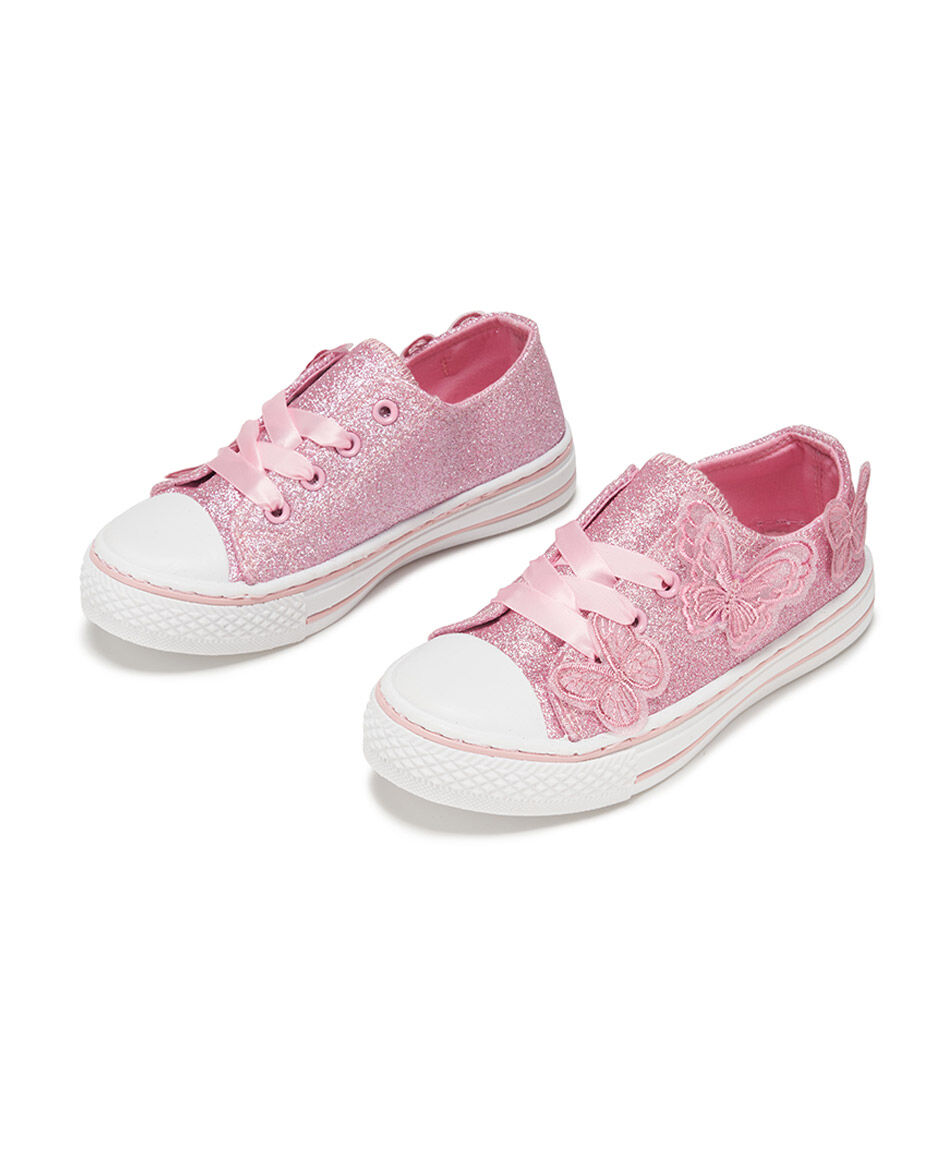Zapatilla infantil (26 a 31) pink mariposas