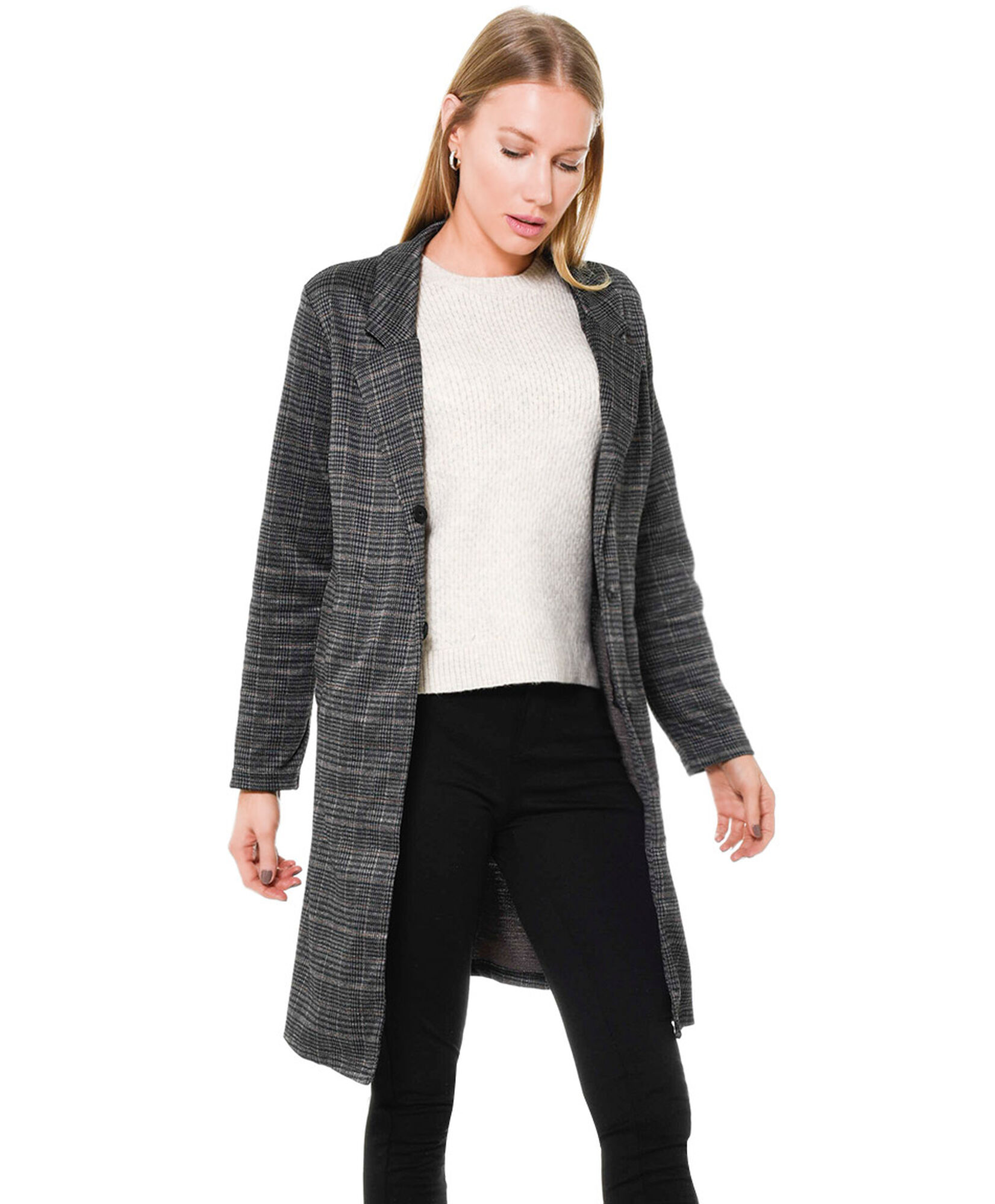 Blazer largo escoces Blazer largo escoces