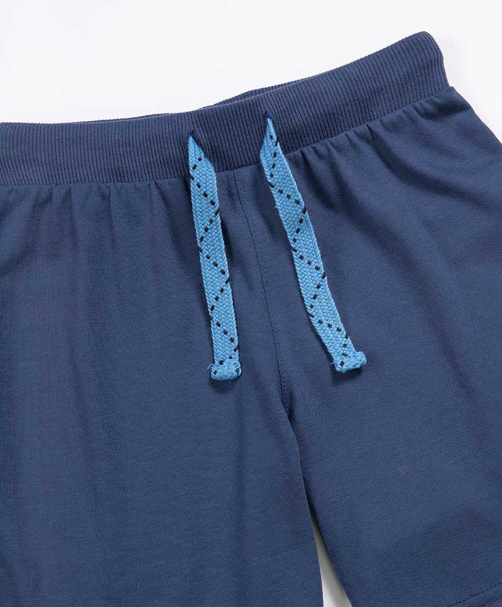 Short bebé básico azul Short bebé básico azul