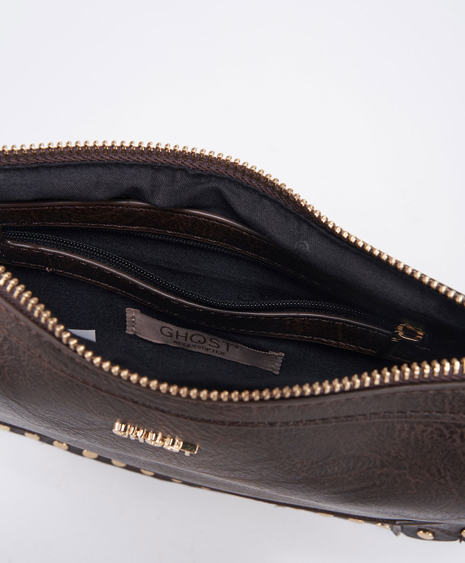 Mini cartera mujer tachas
