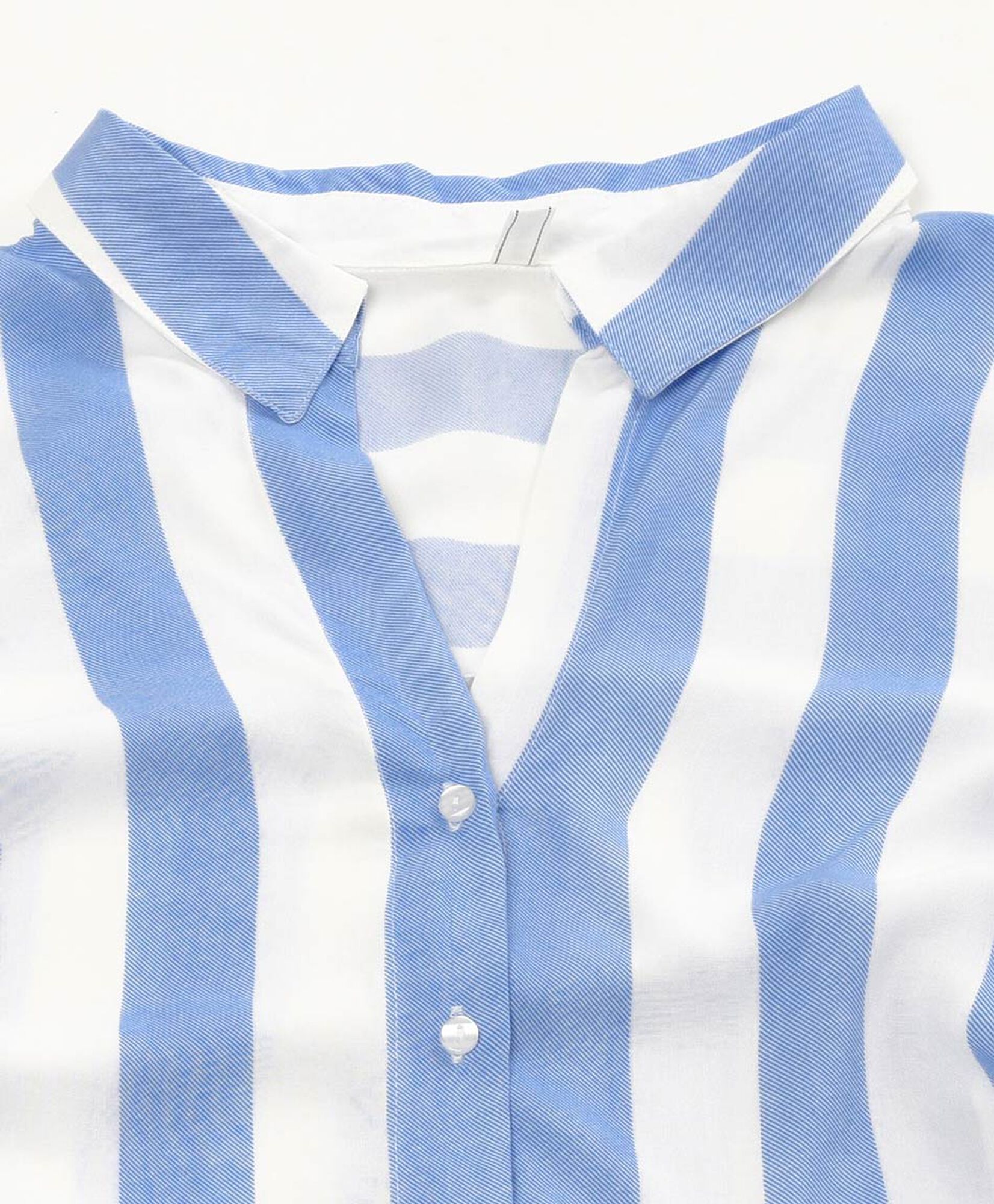 Blusa mujer líneas azul Blusa mujer líneas azul