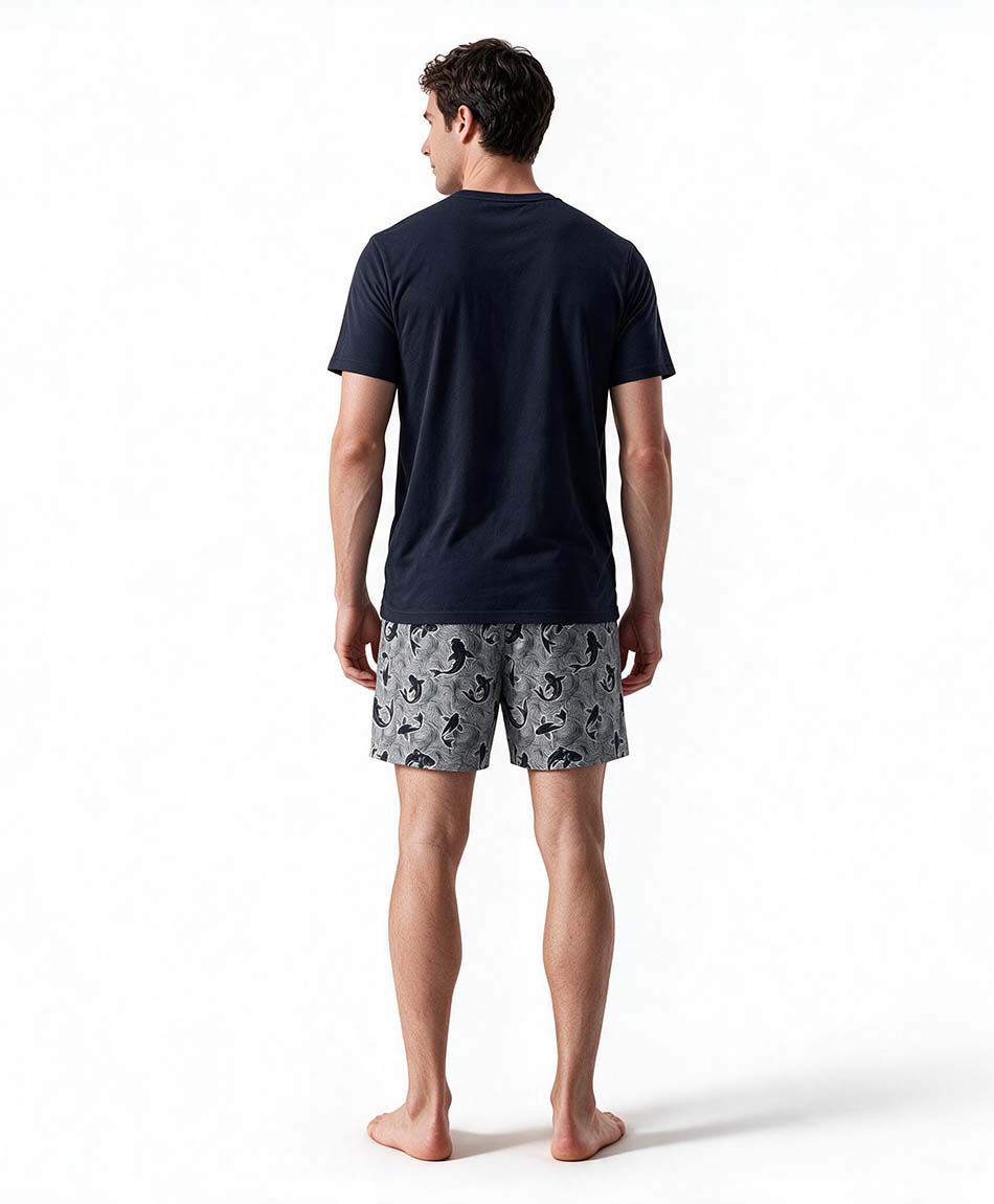 Pijama hombre pez