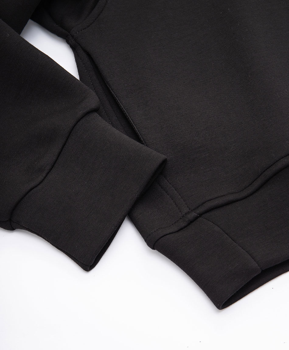 Poler&oacute;n deportivo mujer cierre medio black