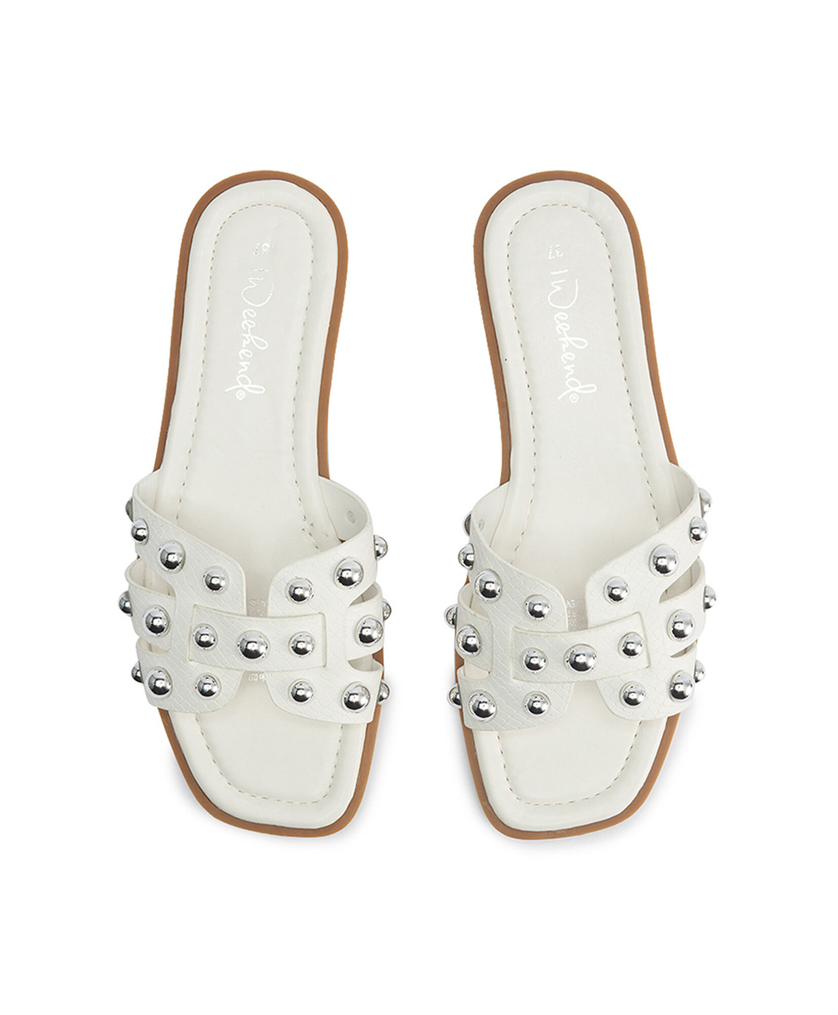 Sandalia mujer plana tachas Sandalia mujer plana tachas