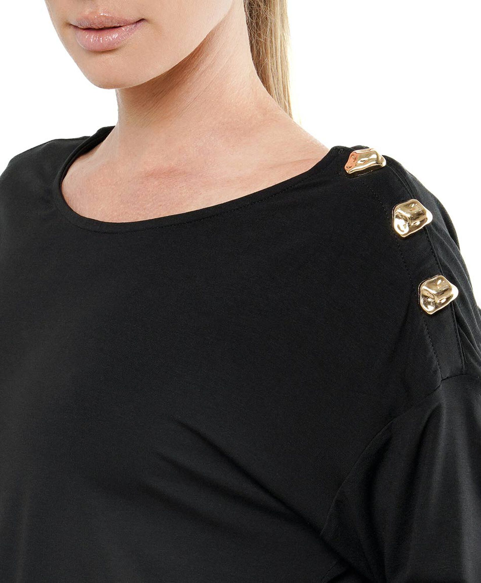 Polera mujer botones laterales Polera mujer botones laterales