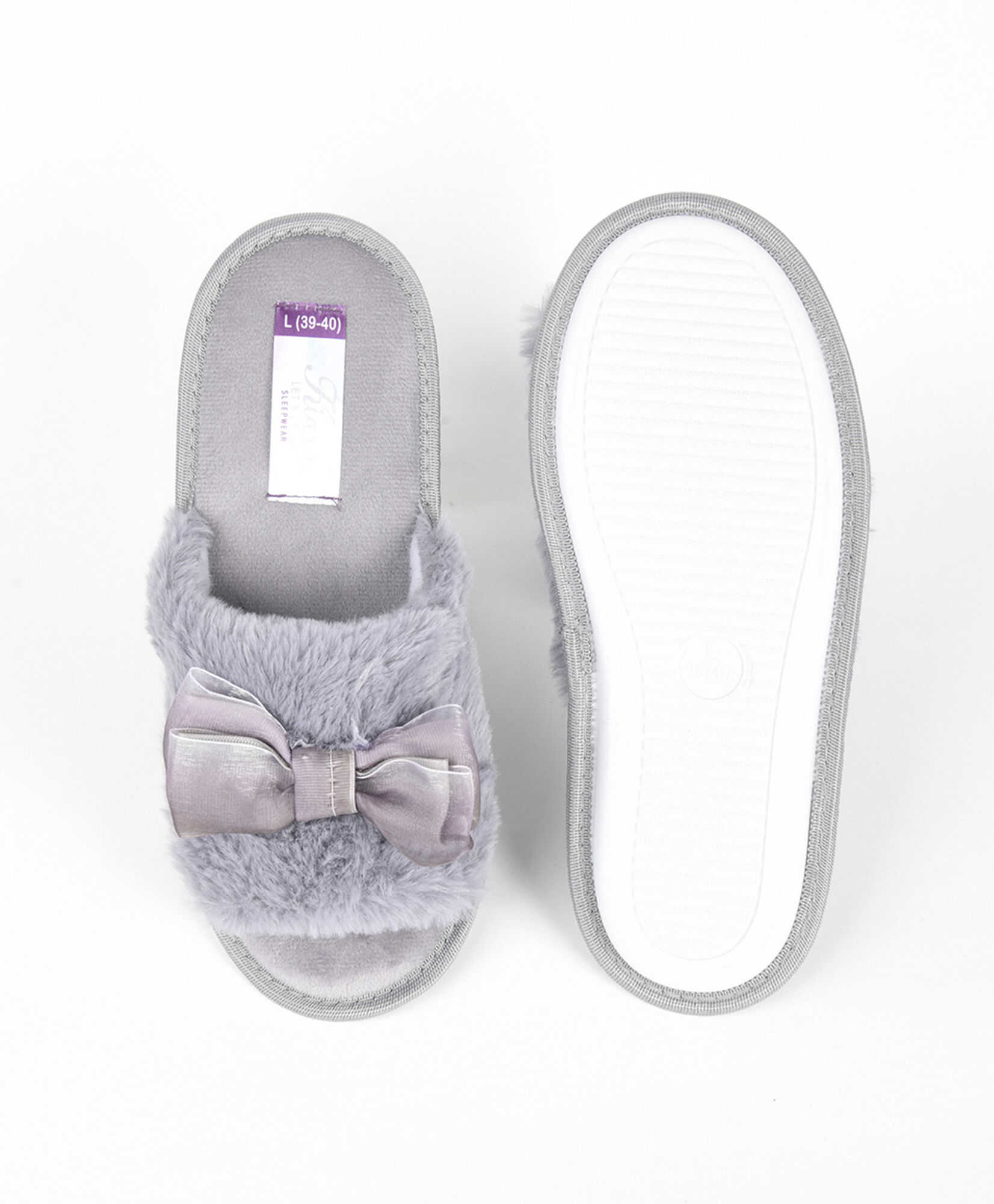 Pantufla mujer cinta pelitos Pantufla mujer cinta pelitos