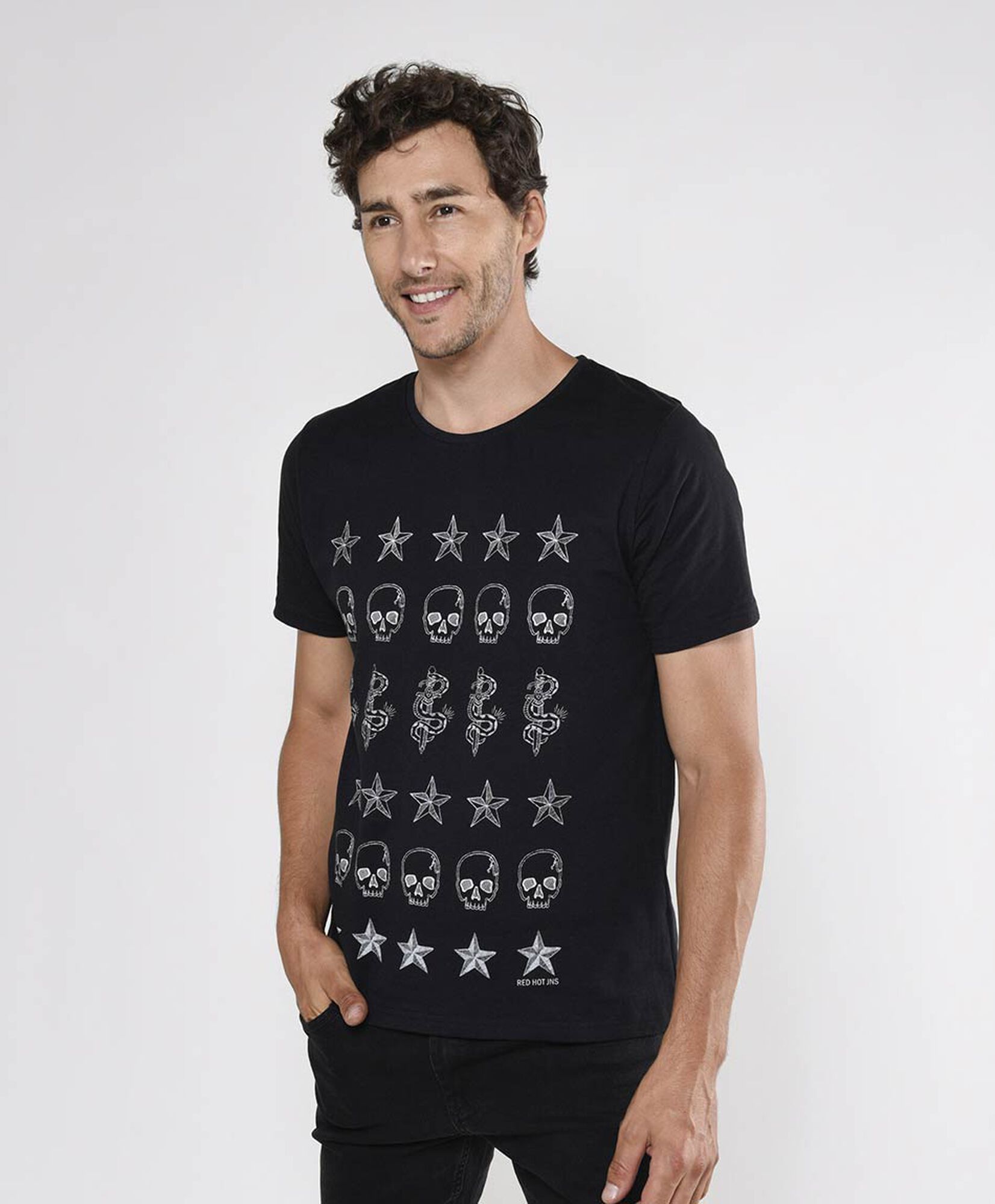 Polera hombre estrellas Polera hombre estrellas