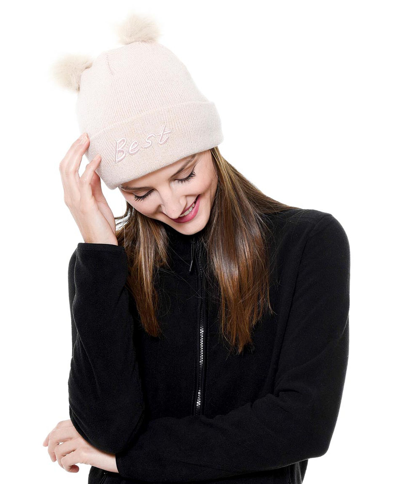 Gorro doble pom-pom Gorro doble pom-pom