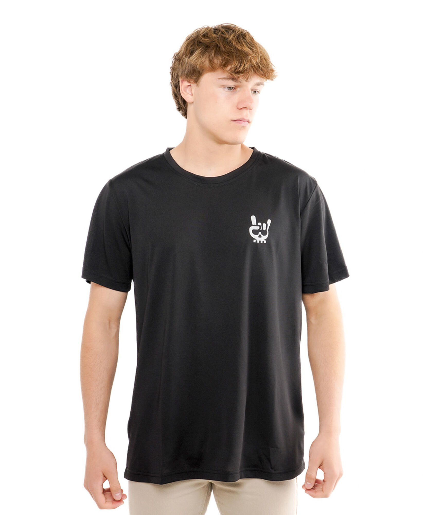 Polera hombre dry fit negra Polera hombre dry fit negra
