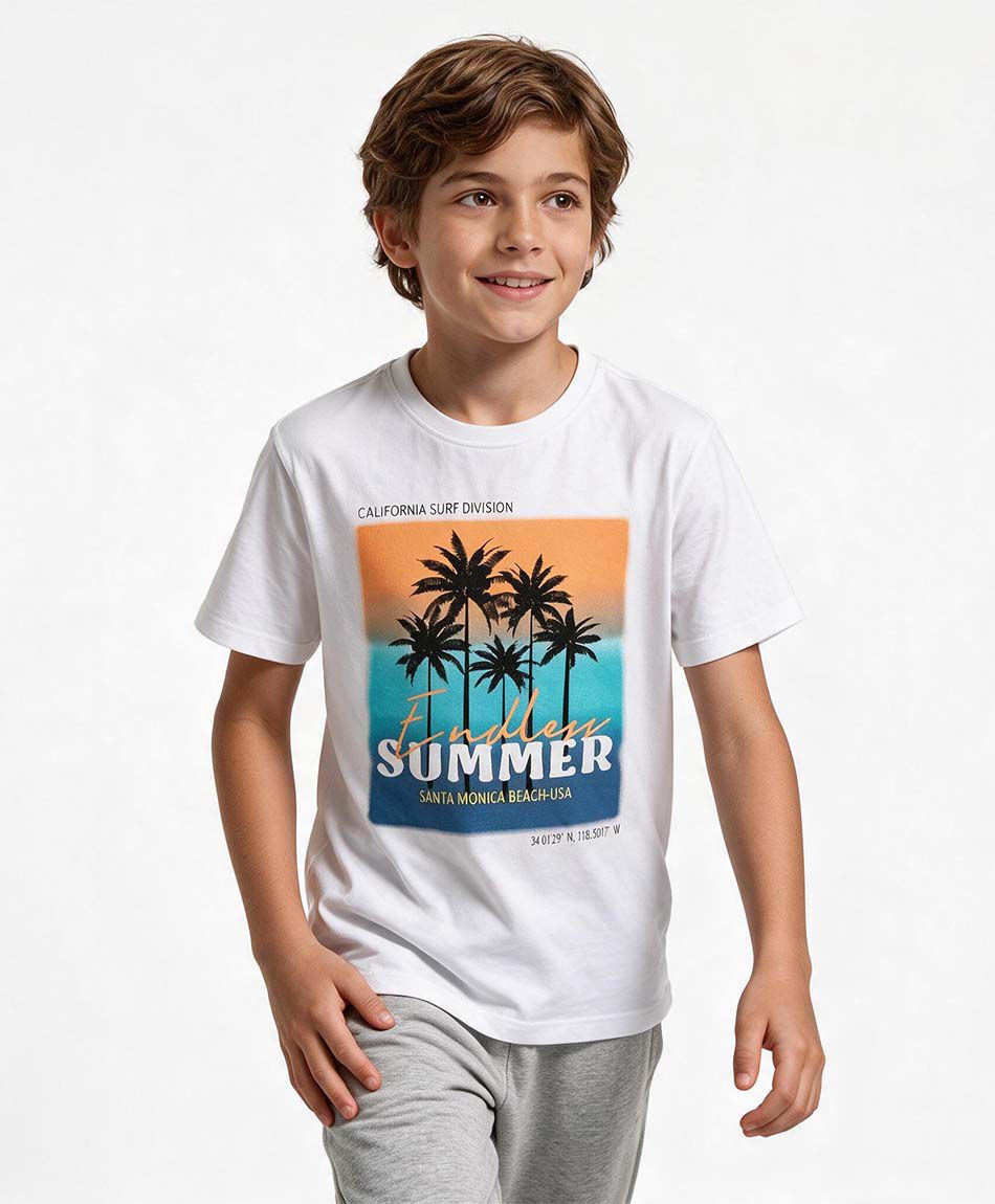 Polera ni&ntilde;o summer