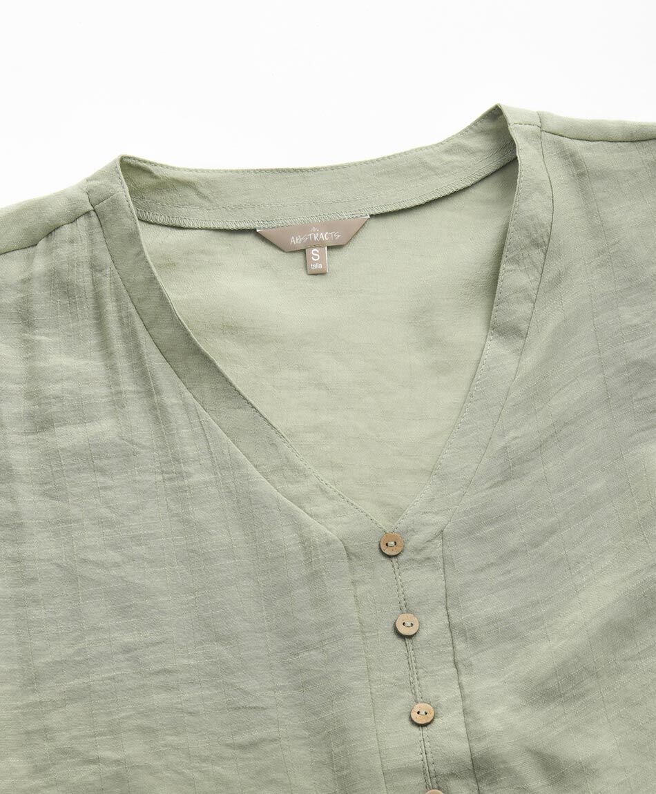Blusa mujer botones