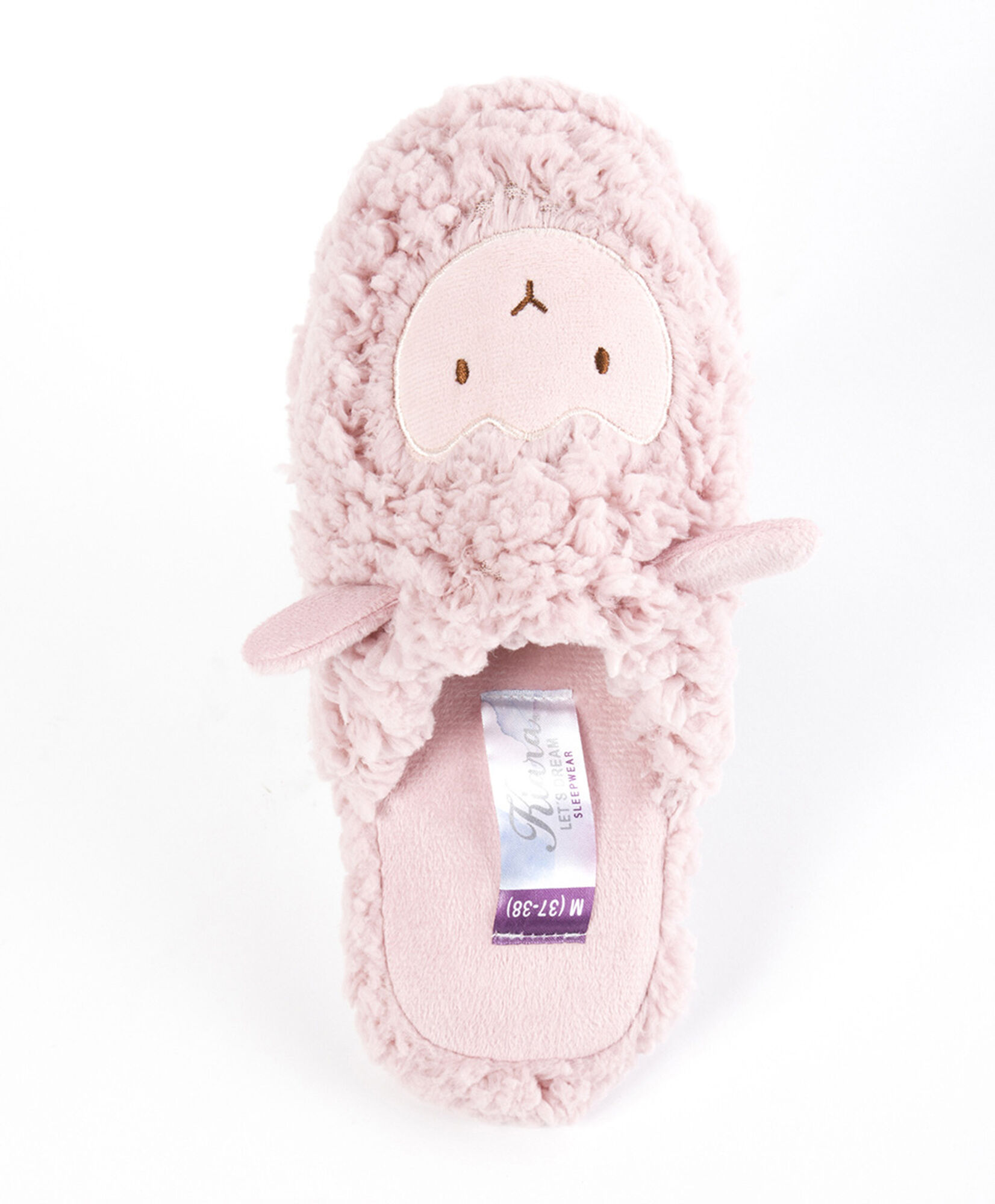 Pantufla mujer corderito rosado Pantufla mujer corderito rosado