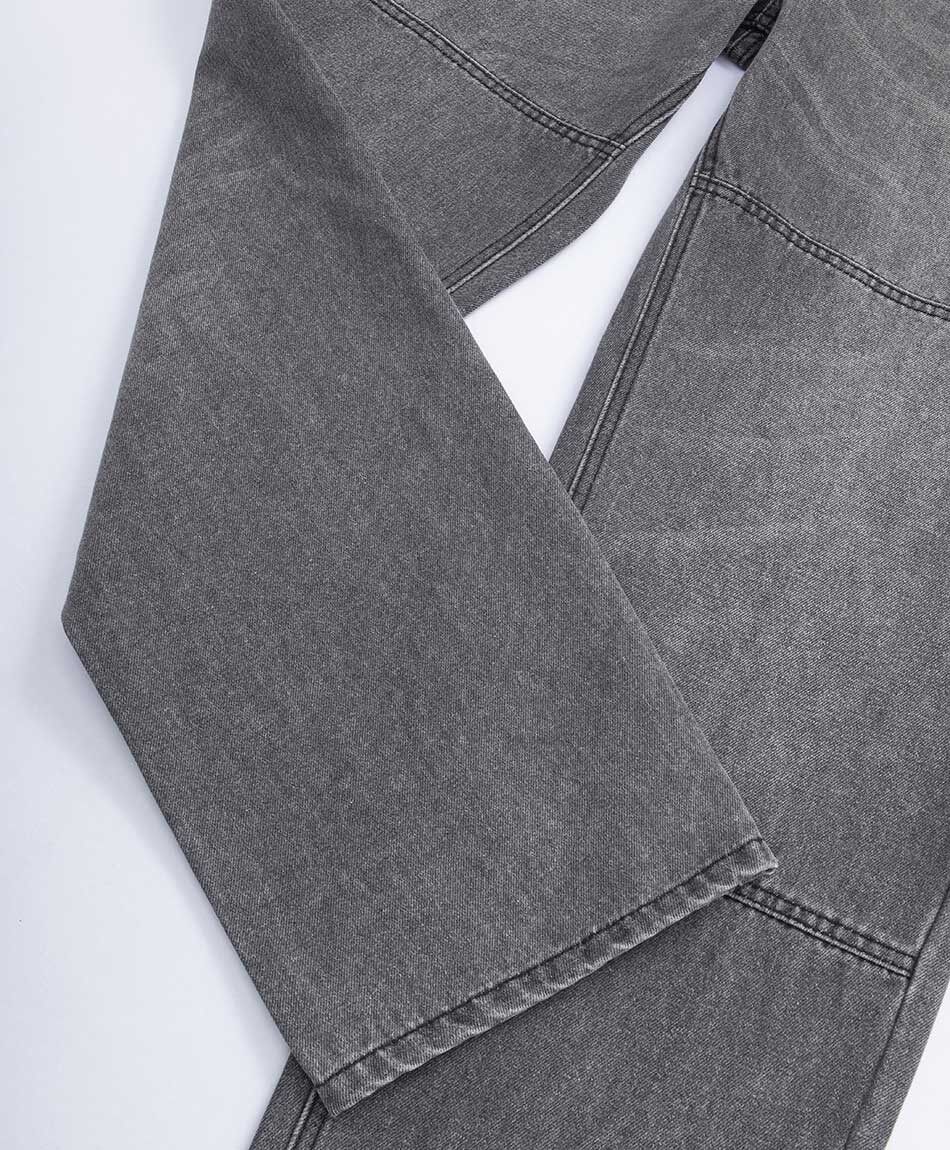 Jeans hombre baggy cortes grey