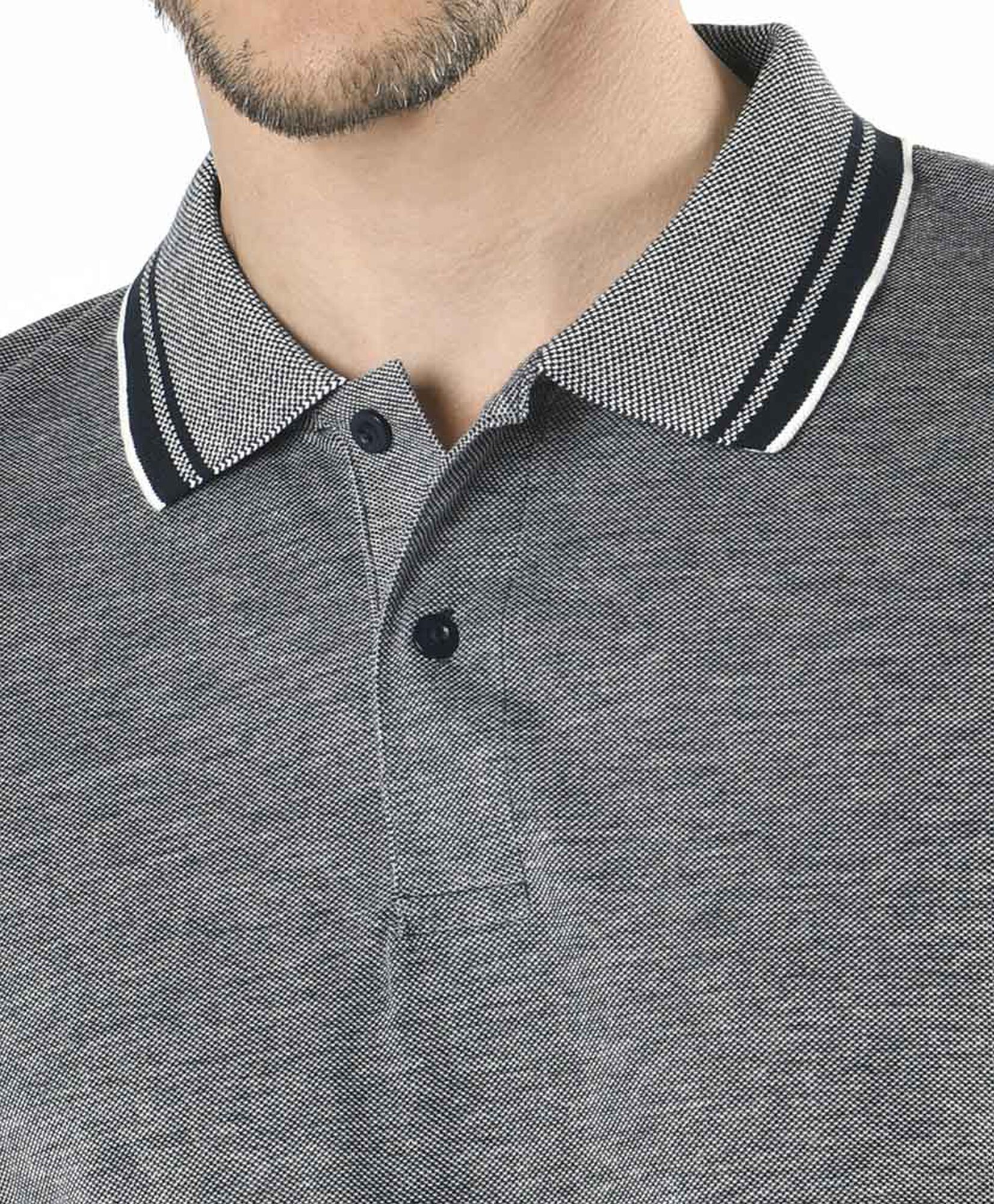 Polera hombre cuello piqué Polera hombre cuello piqué