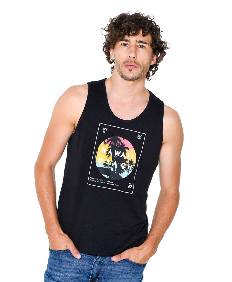 Polera sin mangas surf