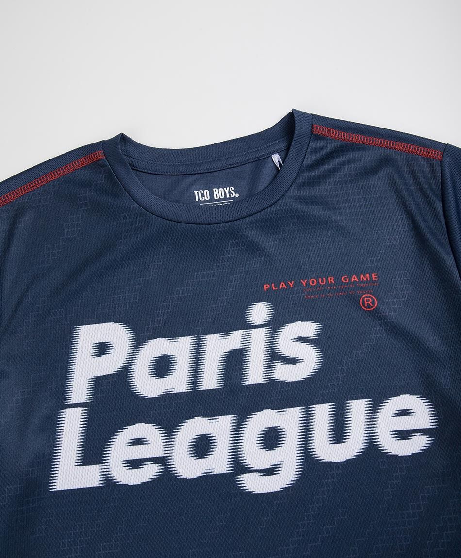 Polera ni&ntilde;o f&uacute;tbol paris league