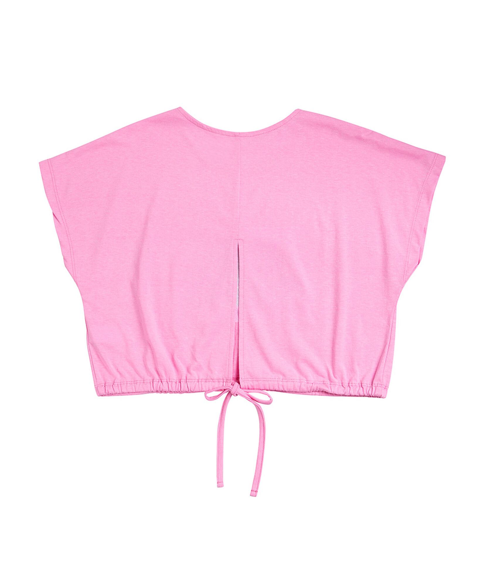 Polera niña crop lazo Polera niña crop lazo