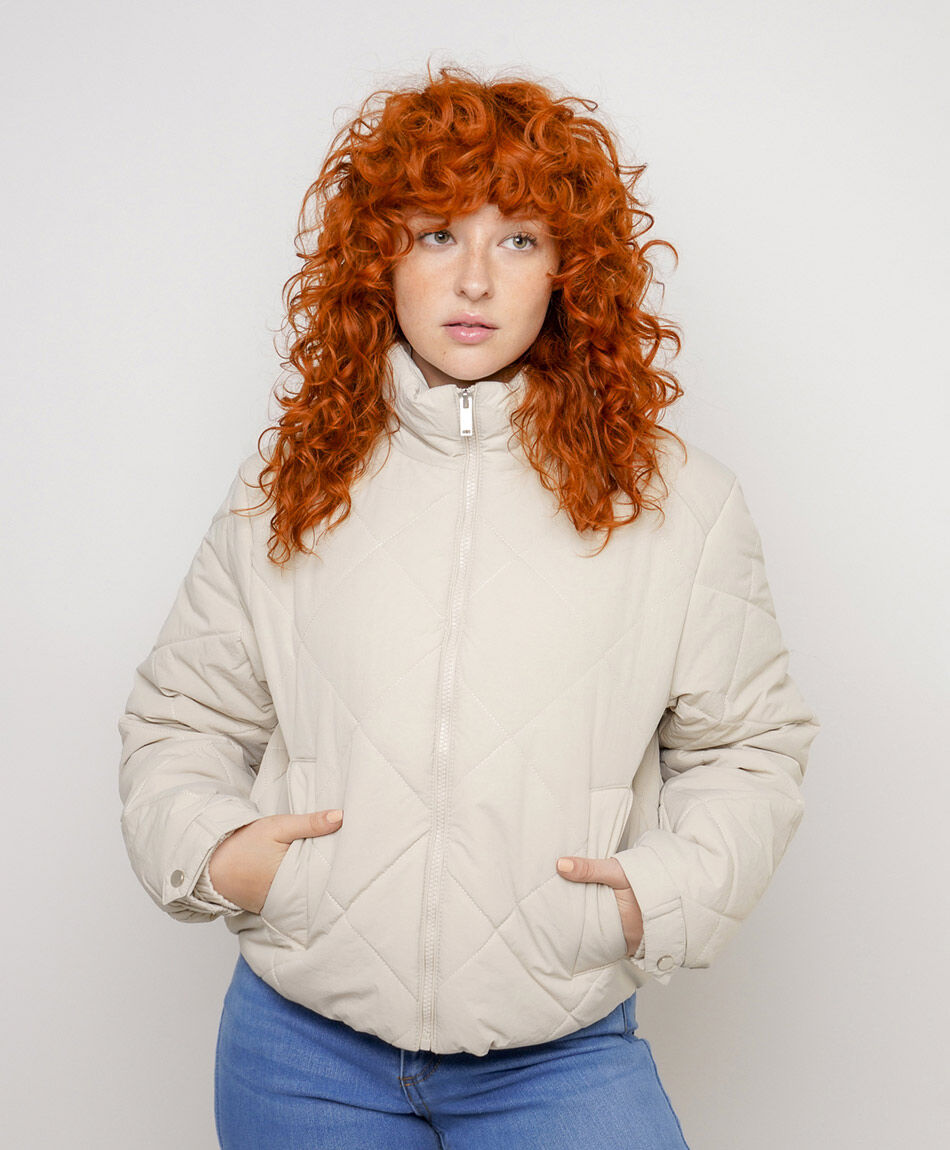 Parka mujer puffer acolchada
