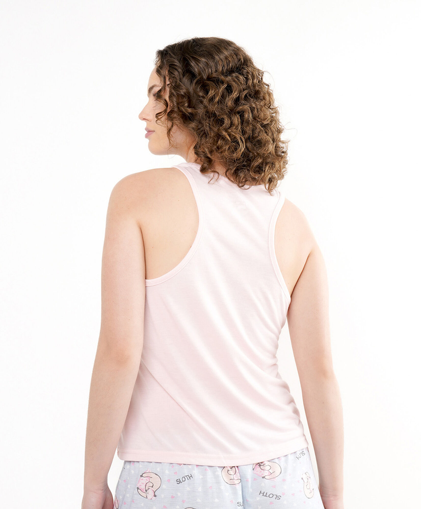 Pijama mujer short perezoso Pijama mujer short perezoso