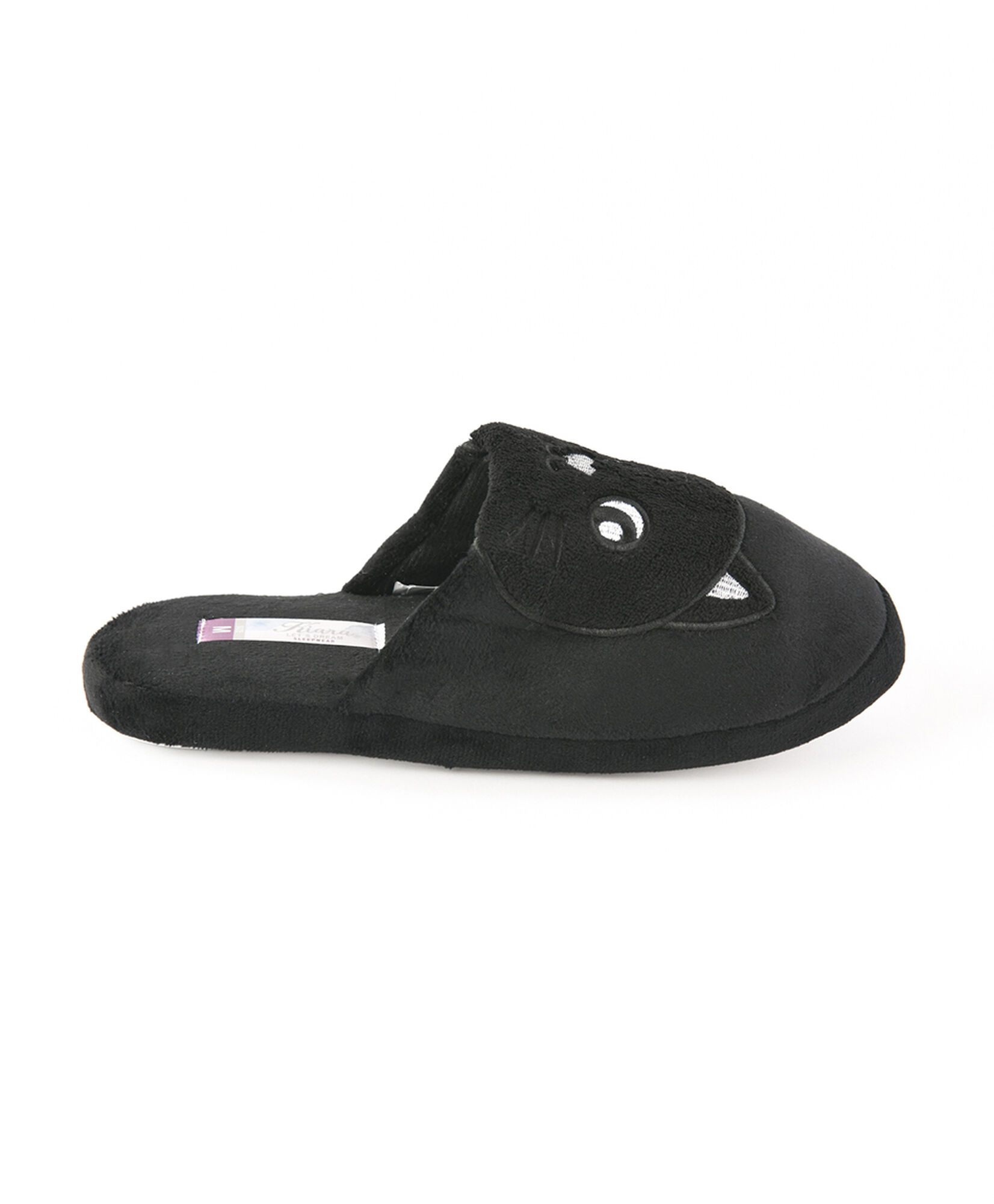 Pantufla mujer gatito negro Pantufla mujer gatito negro