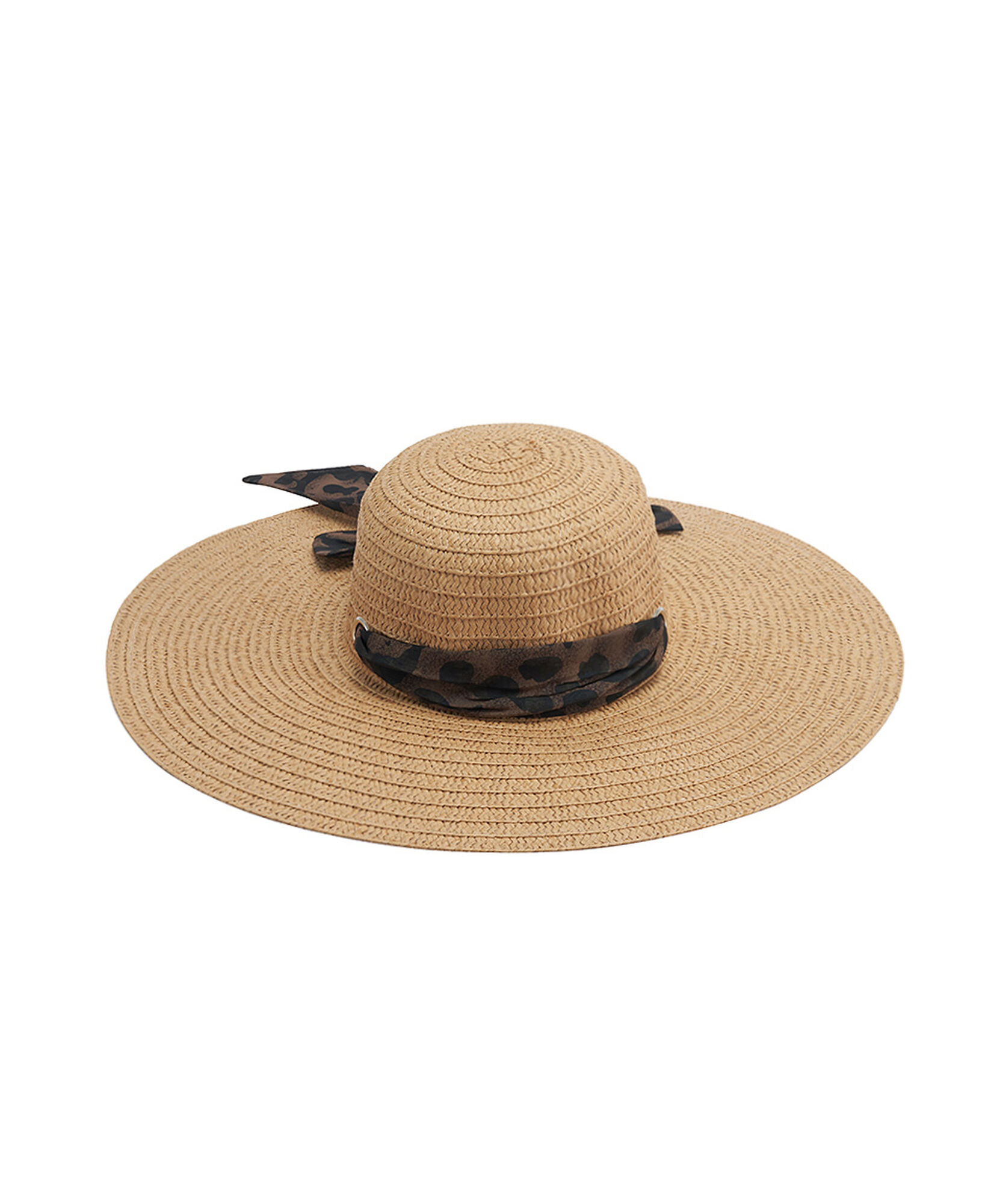 Sombrero mujer cinta animal print Sombrero mujer cinta animal print