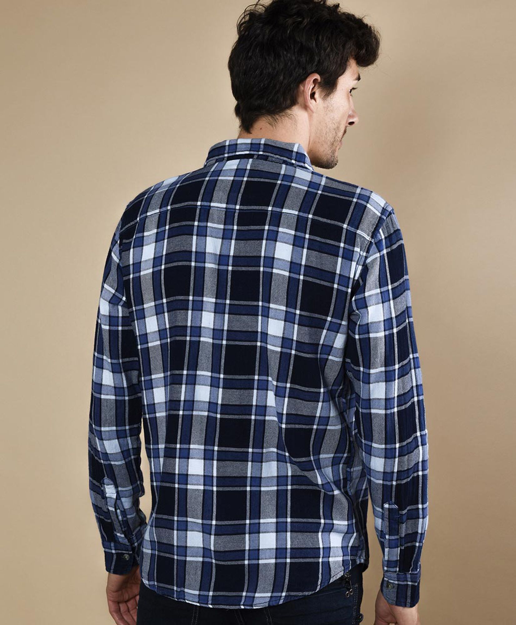 Camisa tartán manga larga Camisa tartán manga larga