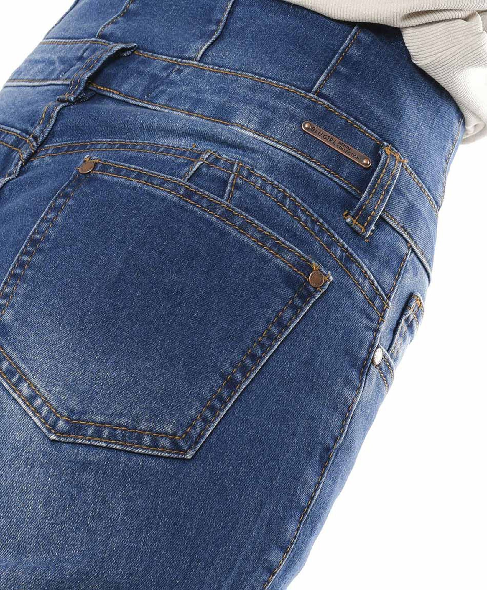 Jeans mujer cargo pretina ancha Jeans mujer cargo pretina ancha