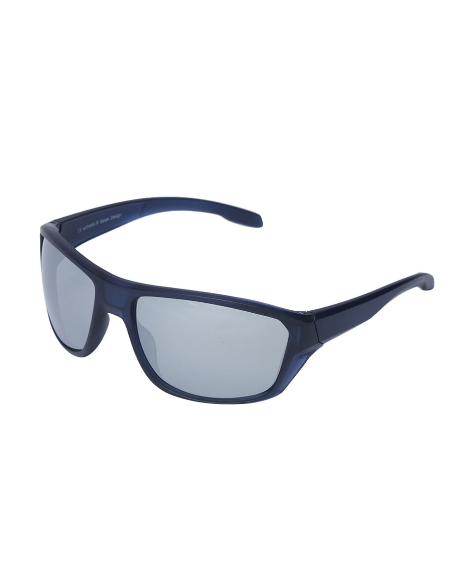 Lentes deportivos hombre azul