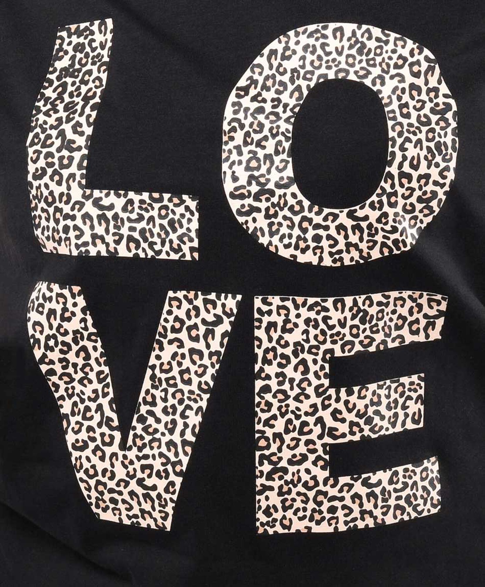 Polera mujer love animal print Polera mujer love animal print