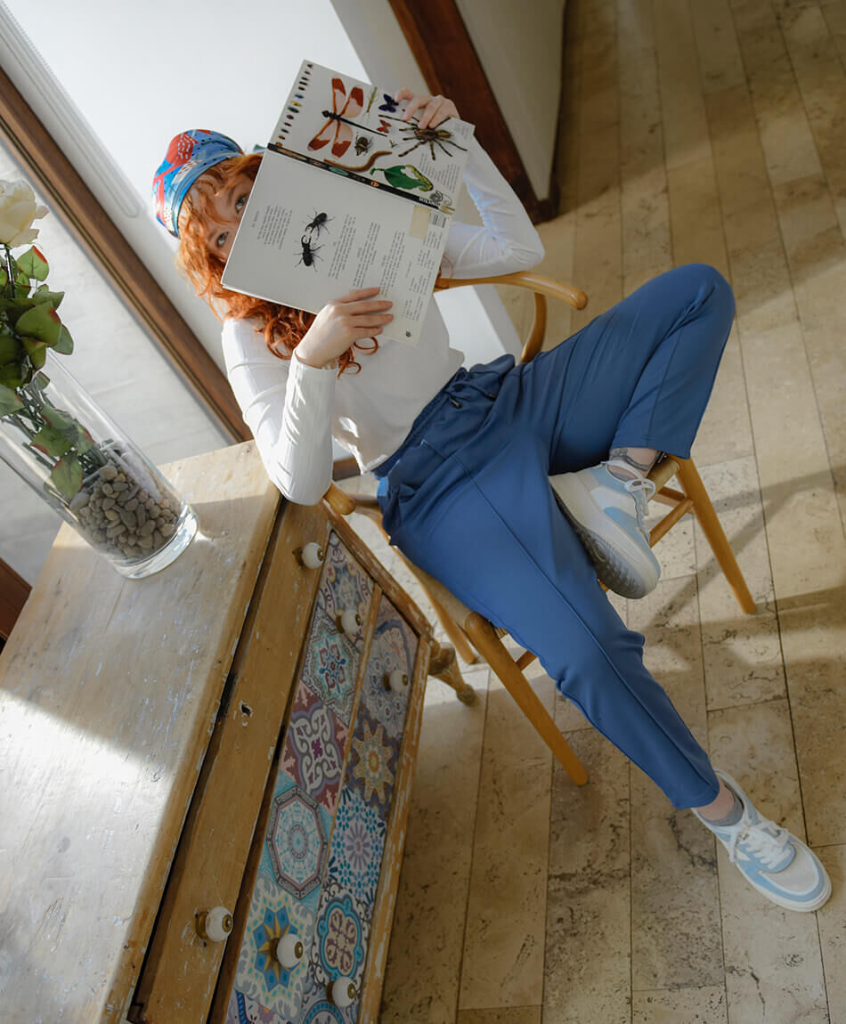 Pantal&oacute;n comfy recto