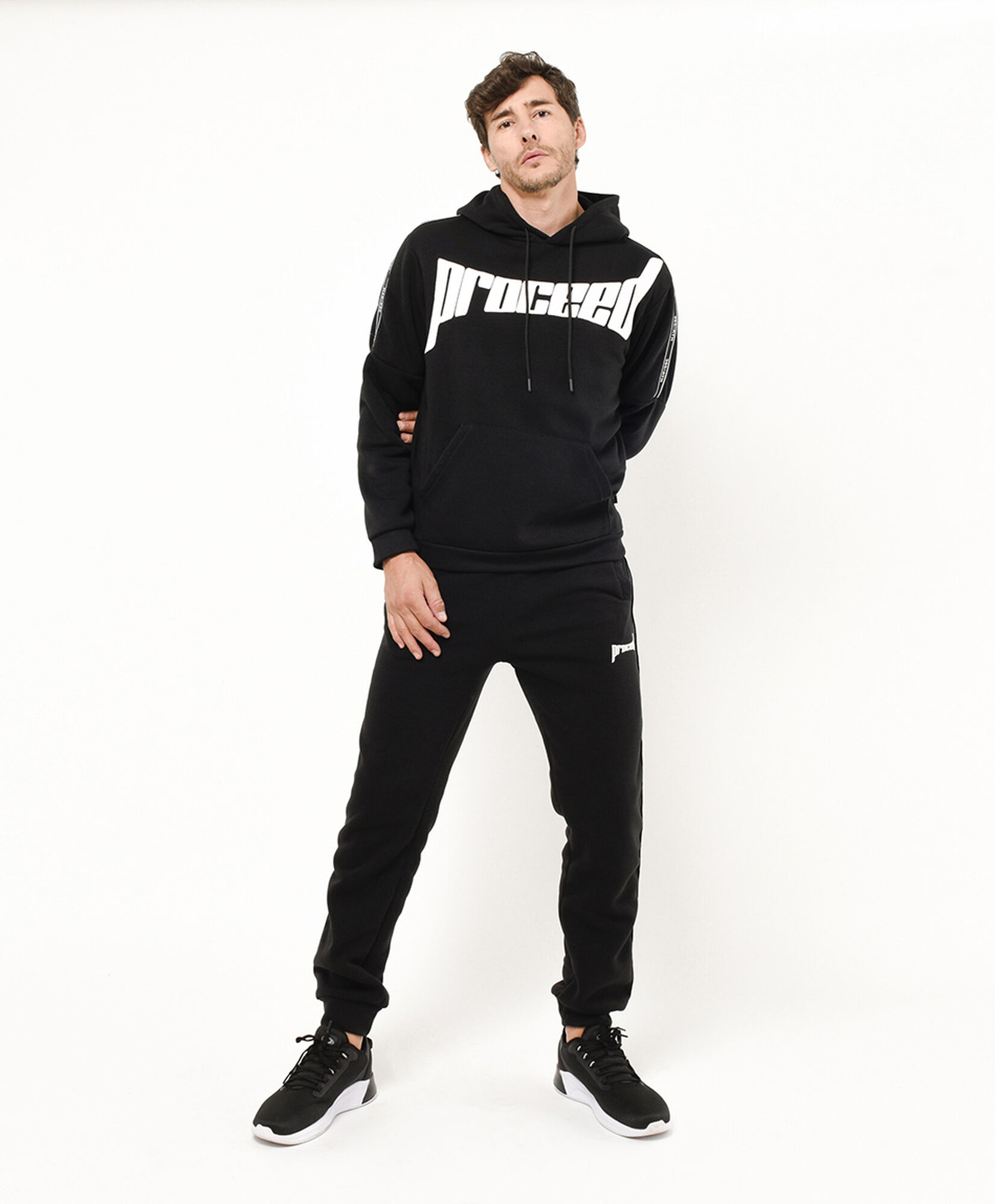 Pantalón deportivo hombre print lateral Pantalón deportivo hombre print lateral