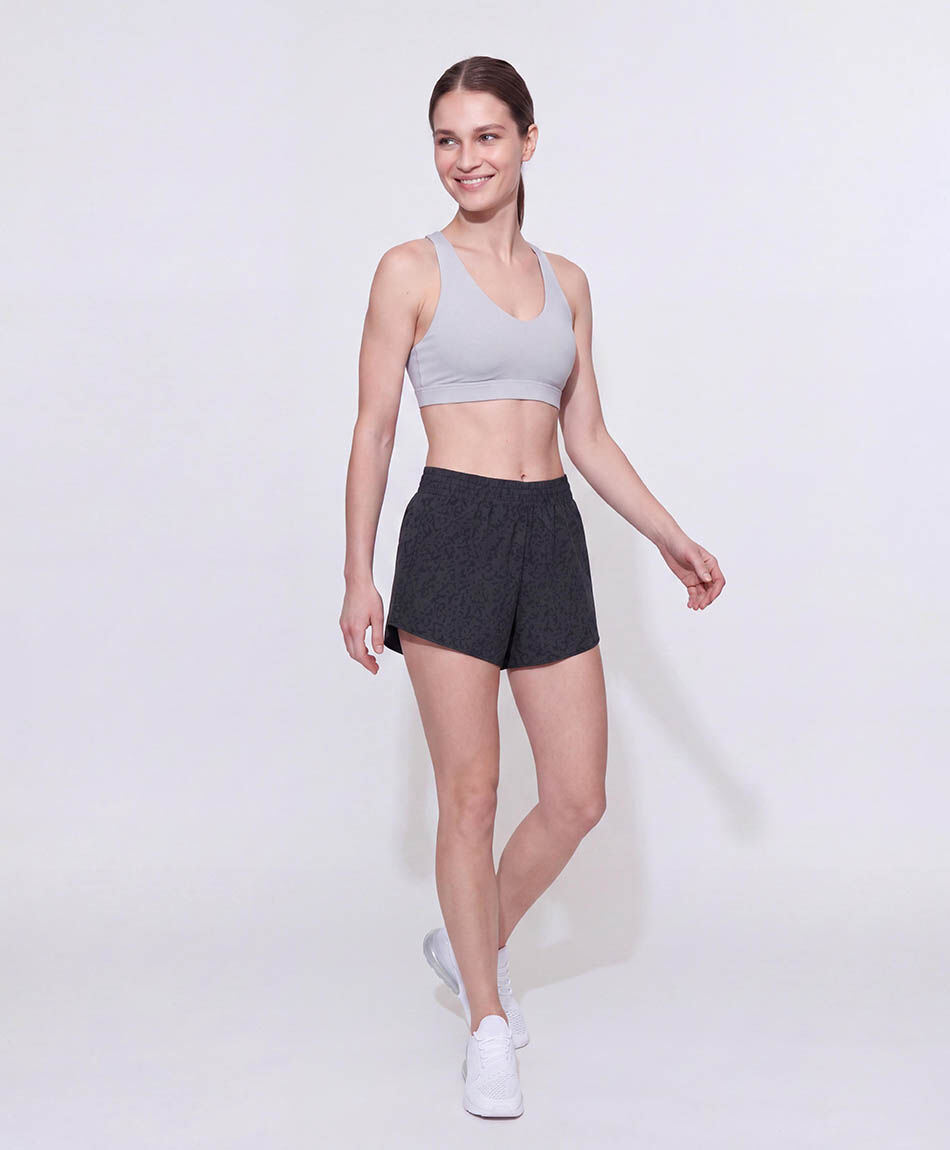 Short deportivo mujer print