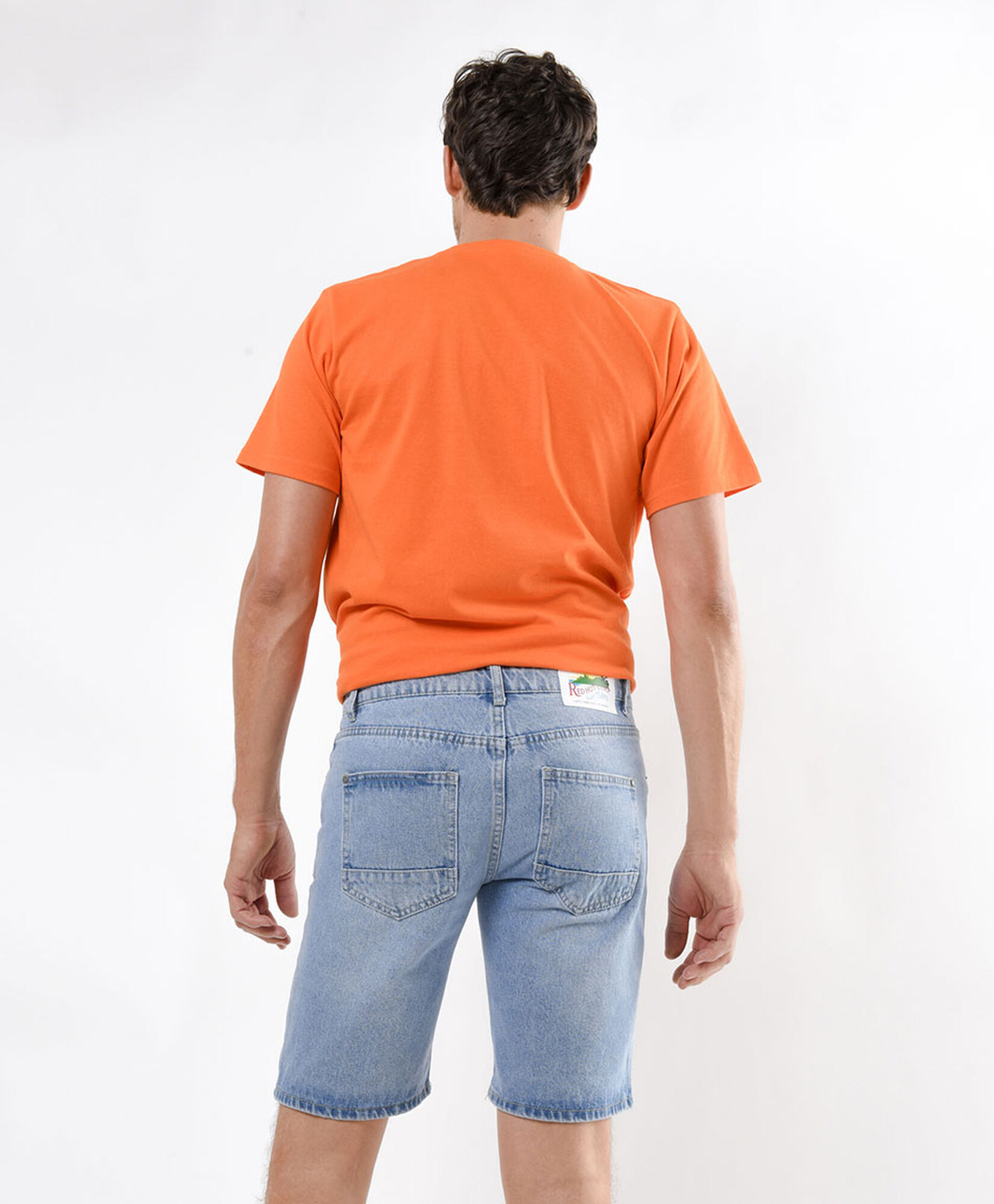 Bermuda hombre denim parche Bermuda hombre denim parche