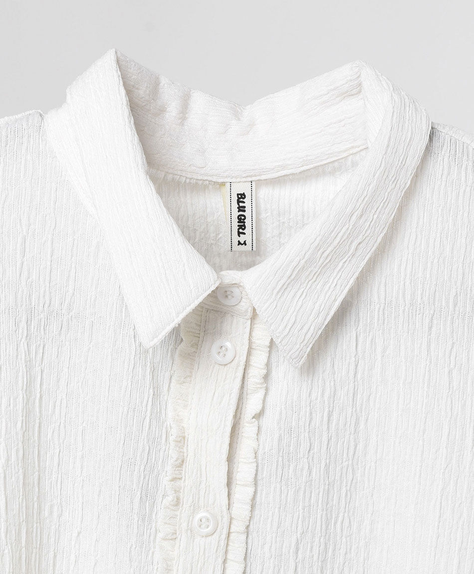 Blusa mujer texturizada