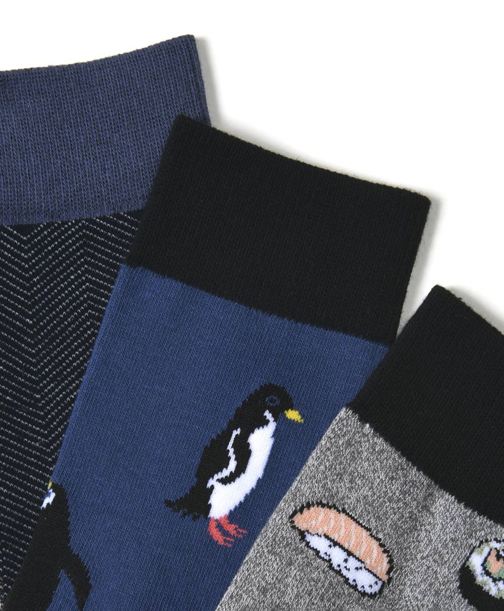 Pack 3 calcetines hombre sushi Pack 3 calcetines hombre sushi