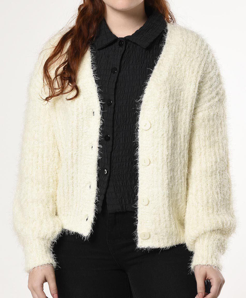 C&aacute;rdigan super soft oversize cuello en v