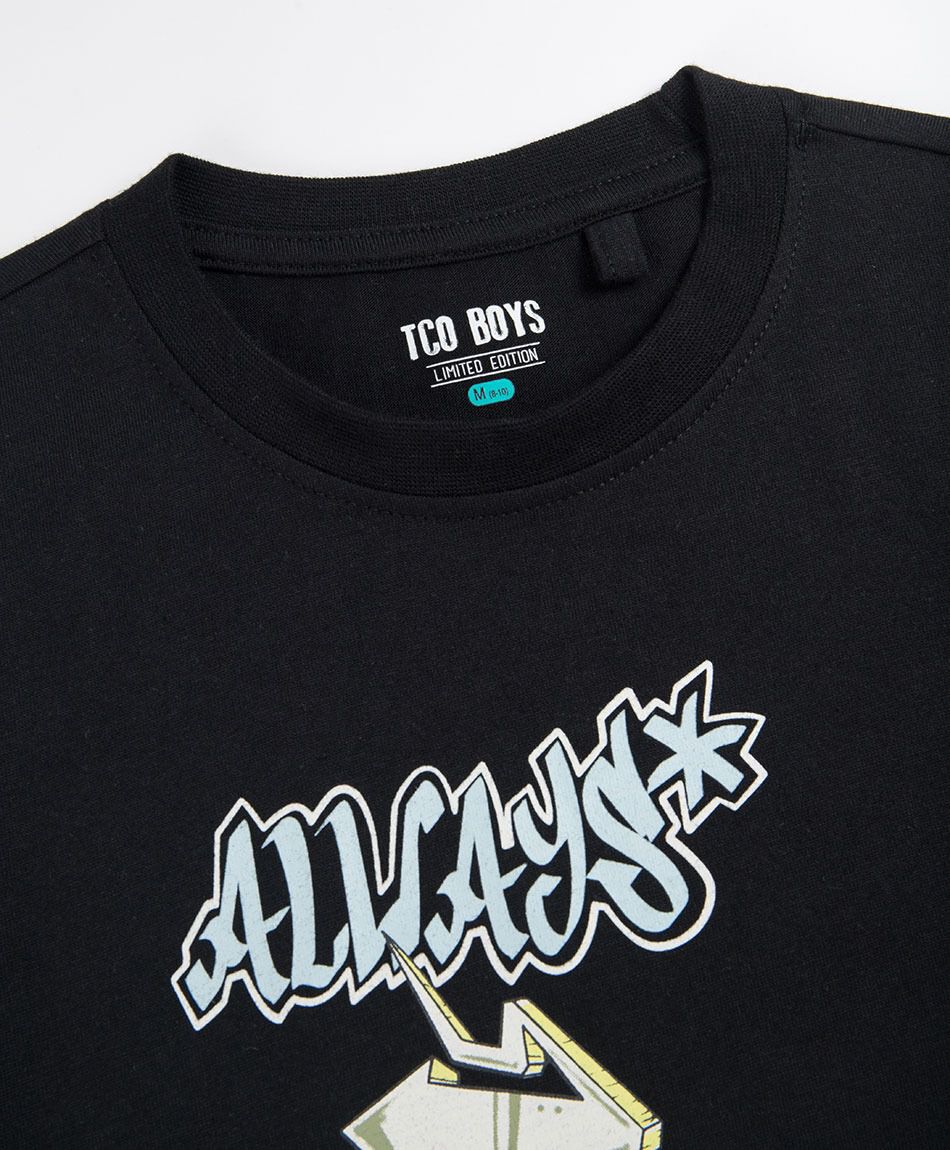 Polera ni&ntilde;o print