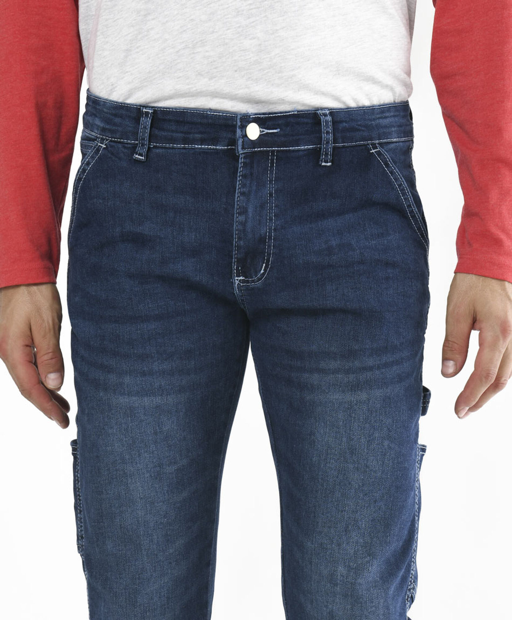 Jeans hombre cargo slim fit Jeans hombre cargo slim fit