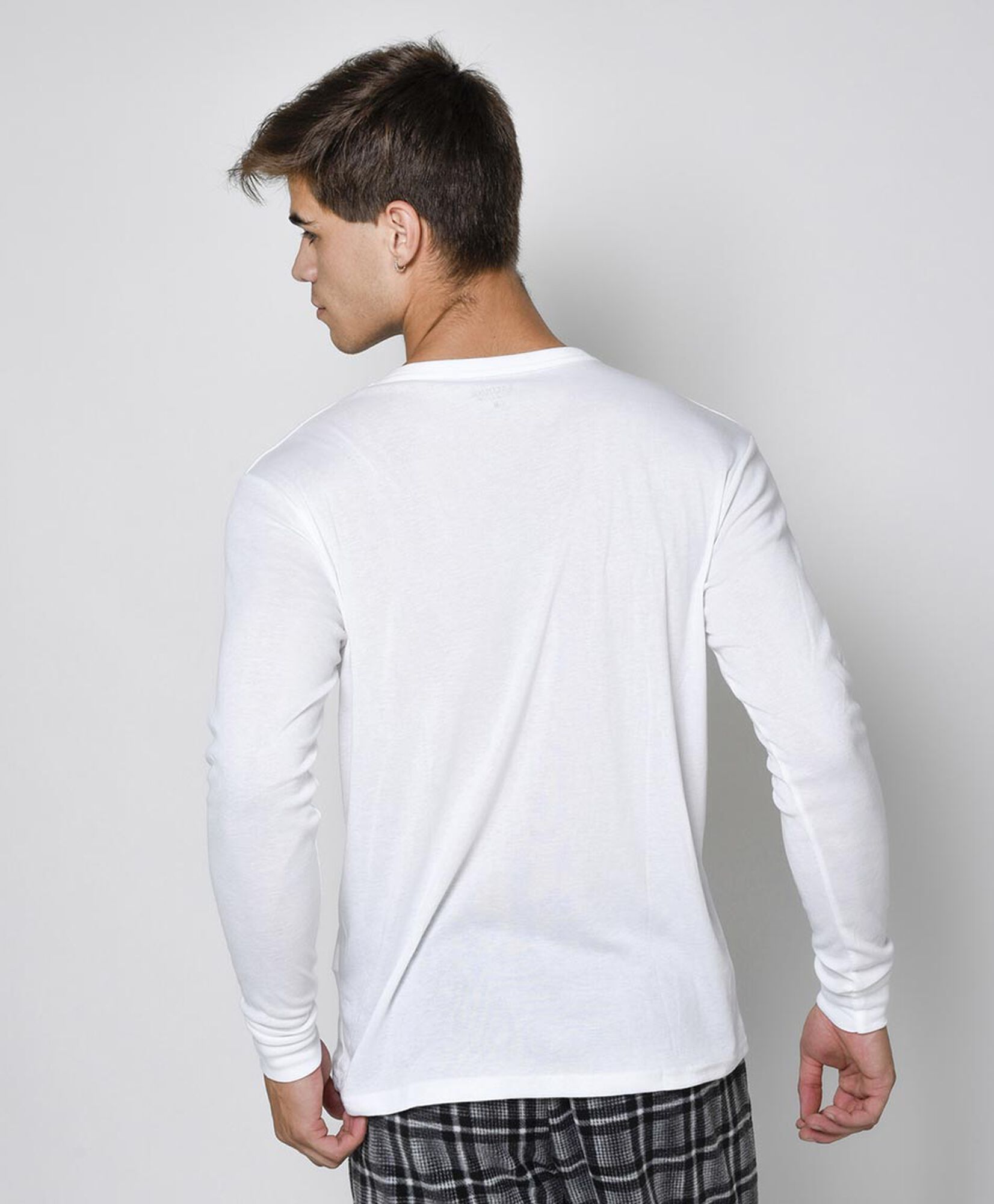 Camiseta hombre básica blanca Camiseta hombre básica blanca