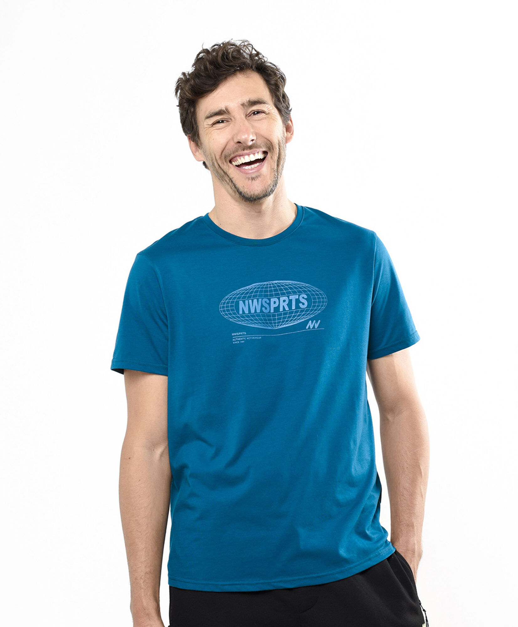 Polera deportiva hombre print Polera deportiva hombre print