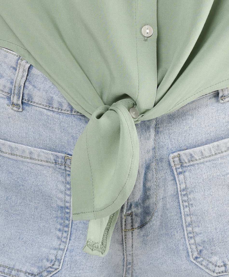 Blusa mujer vuelos y nuedo